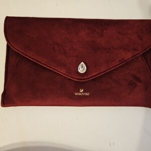 Clutch bag with Warovski crystal